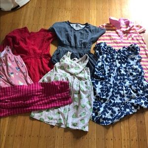 Sz 6-7 play condition lot w/ 7 pieces, Tea, Hanna